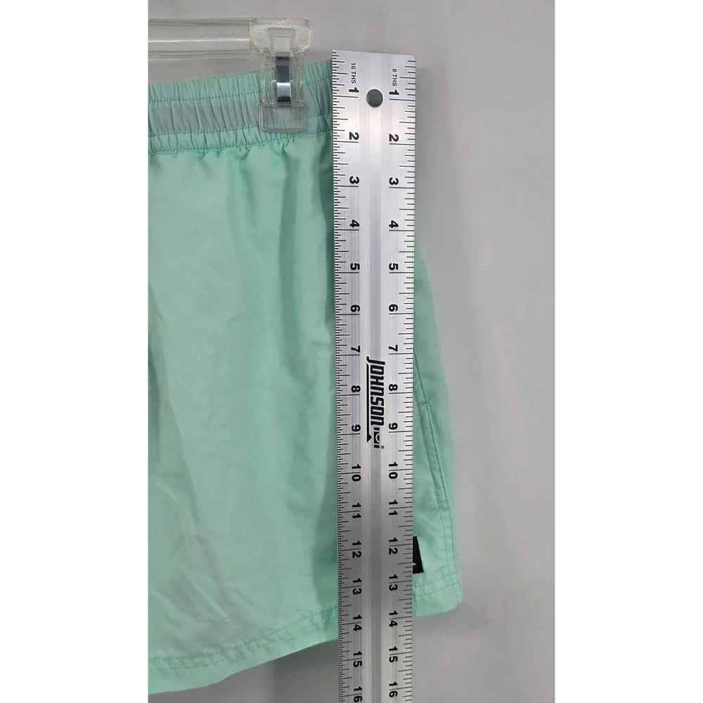 Quiksilver Mens Size M Swim Trunks Mint Green Board Shorts Beach Surf Poolwear